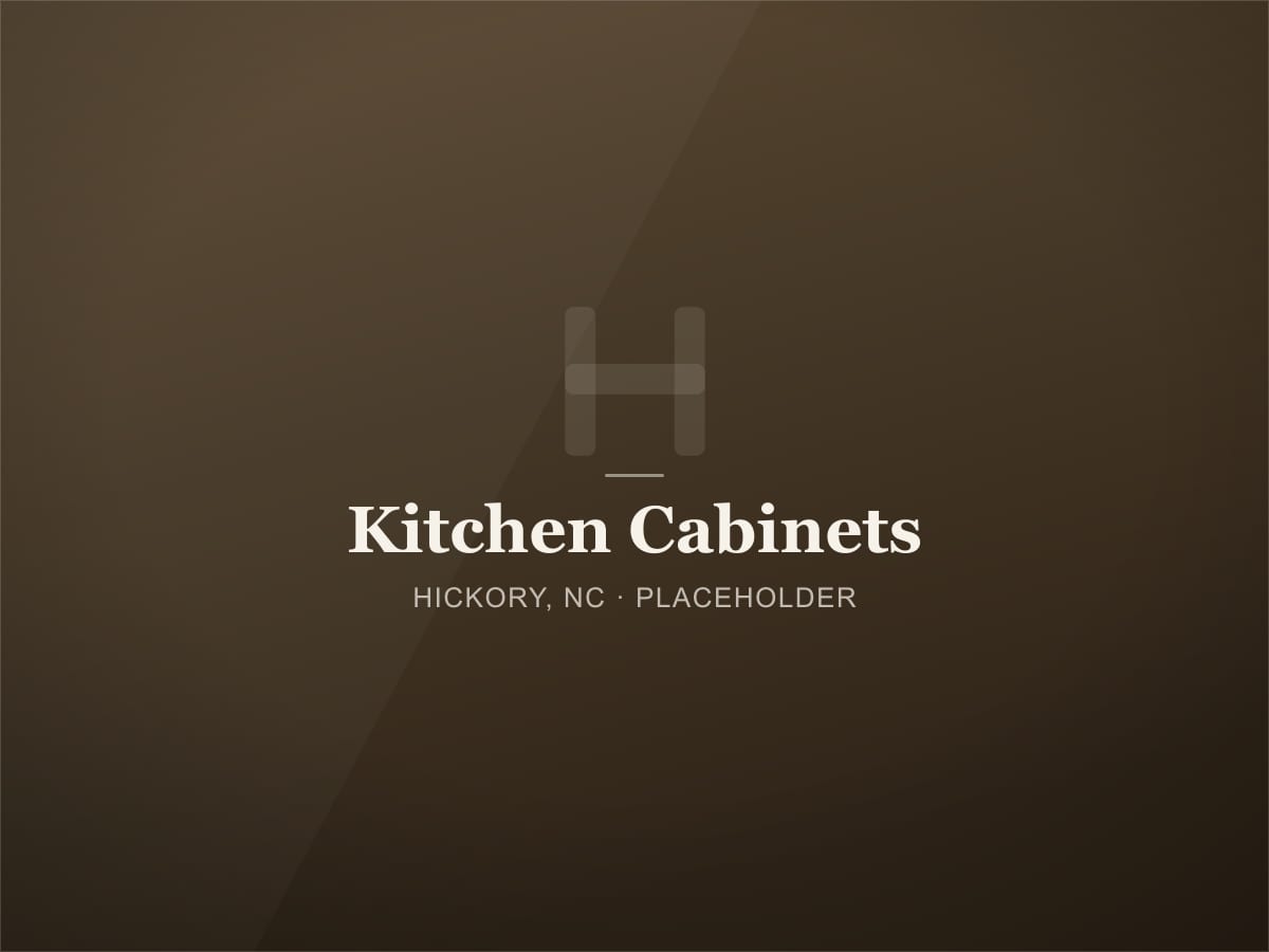 Kitchen cabinets and refacing in Hickory, NC